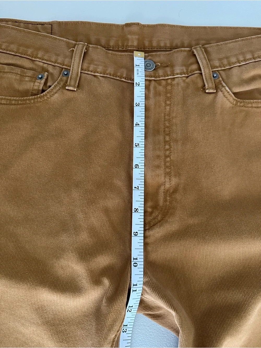 Levi's Men's 513 Slim Straight Men’s Jeans in Harvest Gold/Caraway Tan W36/L32